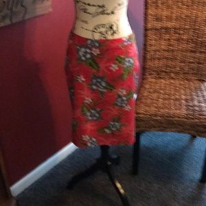Tommy Bahama Excellent Condition Tropical Skirt